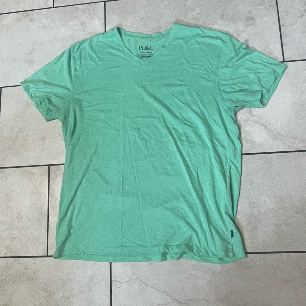 PD&C Men’s Authentic Apont Pullover Shirt – Size XXL – Cotton Blend